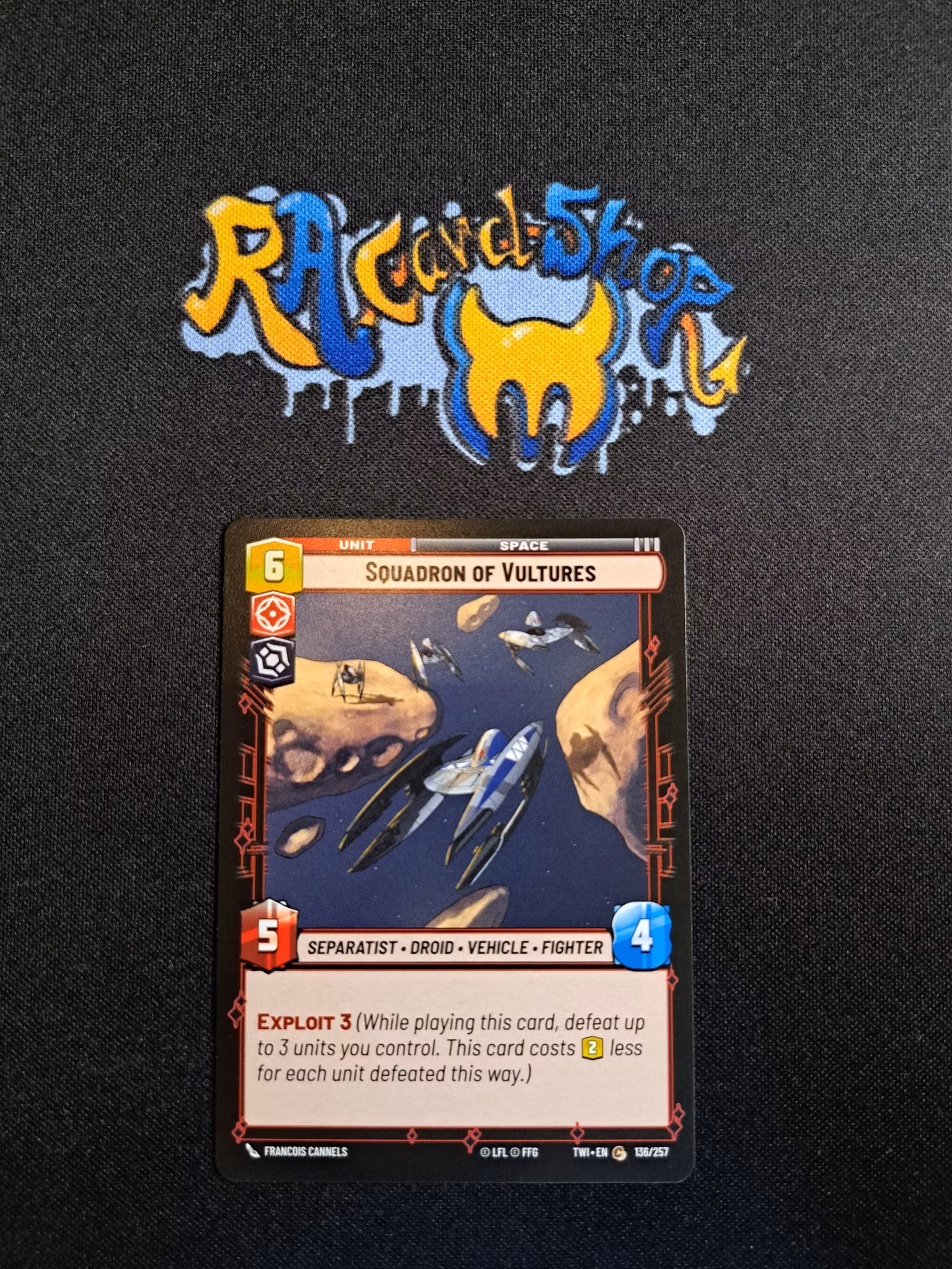 Squadron of Vultures Common 136/257 Twilight of the Republic (TWI) Star Wars Unlimited TCG