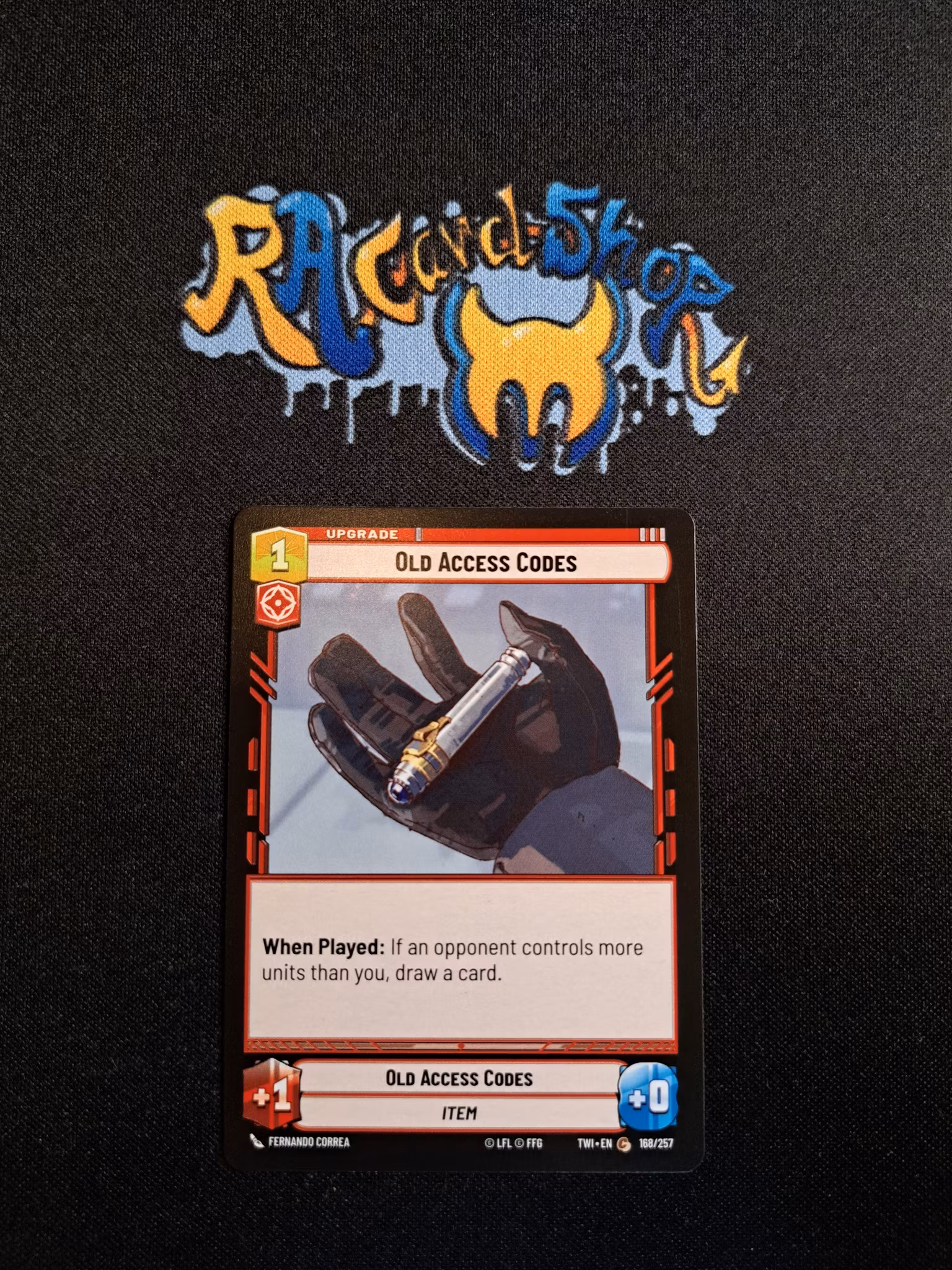 Old Access Codes Common 186/257 Twilight of the Republic (TWI) Star Wars Unlimited TCG