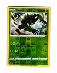 Zarude Reverse Holo Rare 016/072 Shining Fates Pokemon