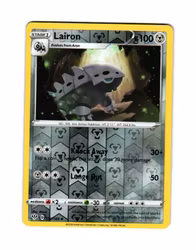 Lairon Reverse Holo Uncommon 122/189 Darkness Ablaze Pokemon