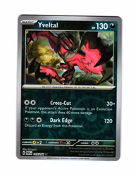 Yveltal Reverse Holo Rare 118/182 Paradox Rift Pokemon