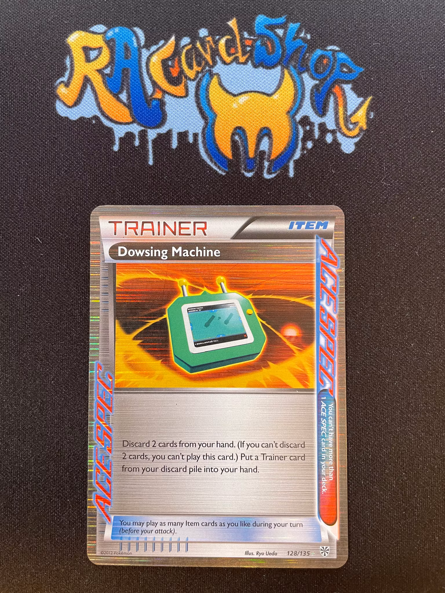 Dowsing Machine Holo Rare 128/135 Plasma Storm Pokemon