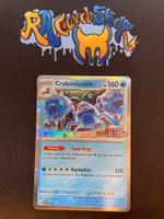 Crabominable Promo 134 Scarlet & Violet Black Star Promo Pokemon