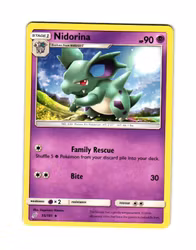 Nidorina Uncommon 55/181 Team Up Pokemon