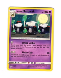 Alolan Marowak Rare 64/181 Team Up Pokemon