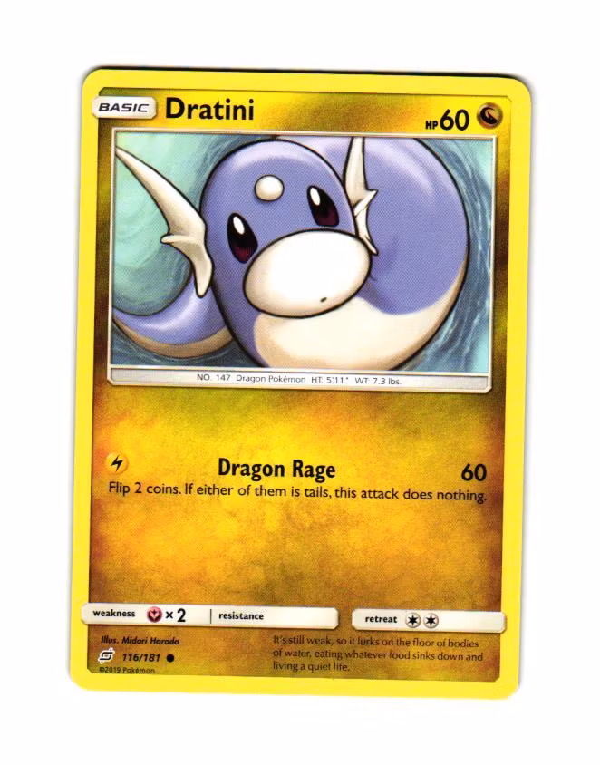 Dratini Common 116/181 Team Up Pokemon