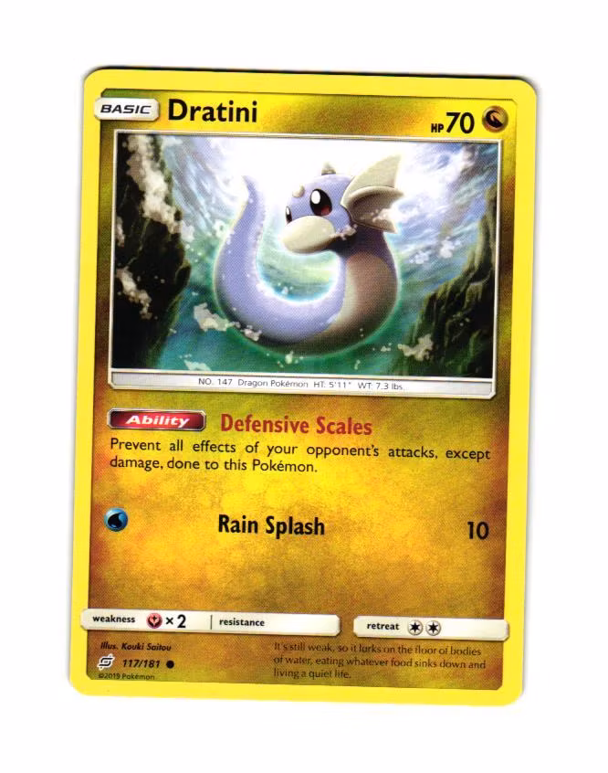 Dratini Common 117/181 Team Up Pokemon