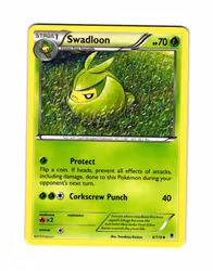 Swadloon Uncommon 6/119 Phantom Forces Pokemon