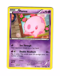 Munna Common 39/119 Phantom Forces Pokemon
