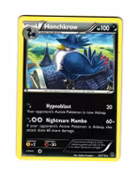 Honchkrow Rare 52/119 Phantom Forces Pokemon