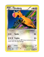 Girafarig Uncommon 82/119 Phantom Forces Pokemon