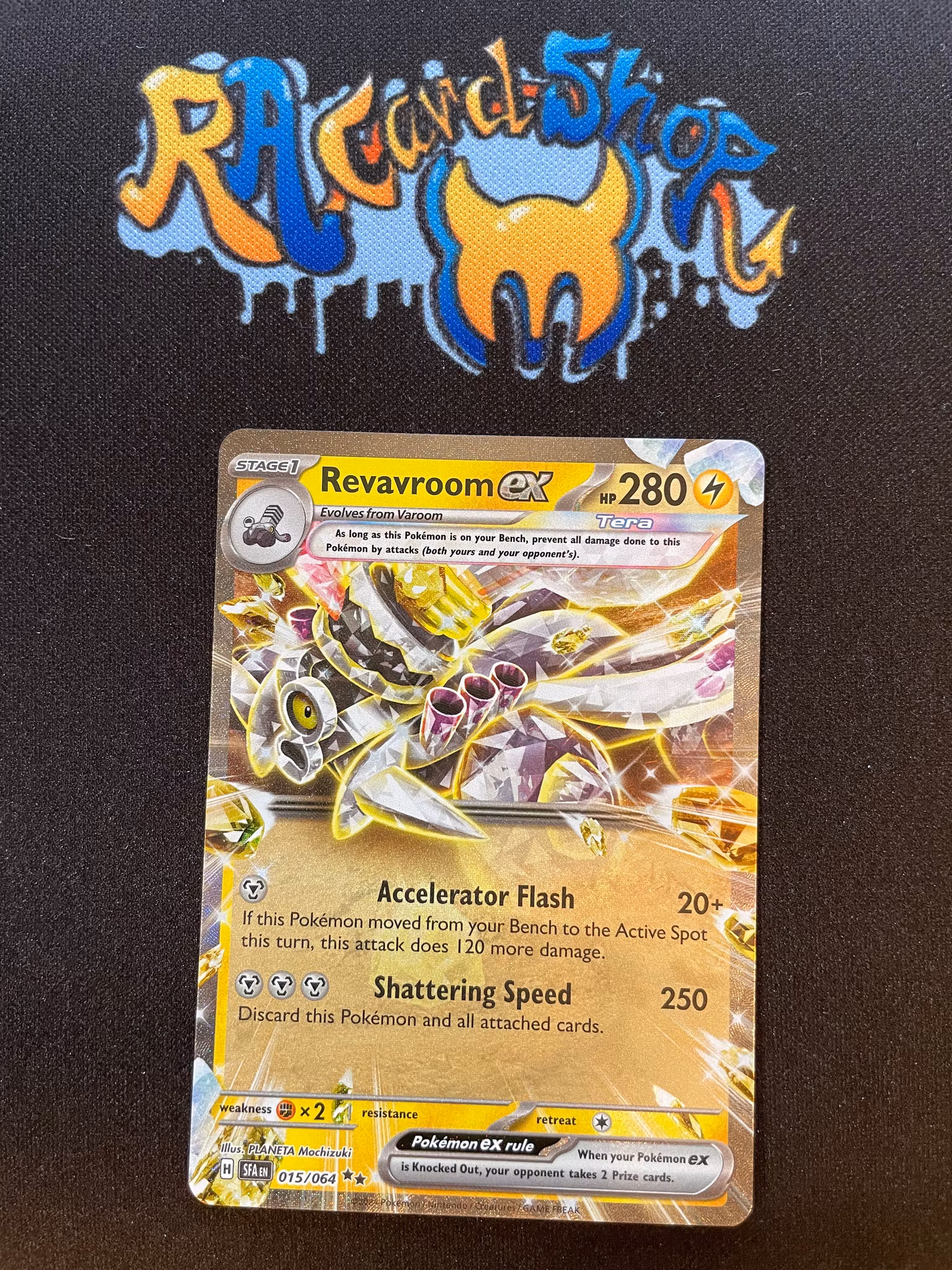 Revavroom ex Double Rare 015/064 Shrouded Fable Pokemon