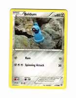 Beldum Common 47/98 Ancient Origins Pokemon Illustratör Yuka Morii