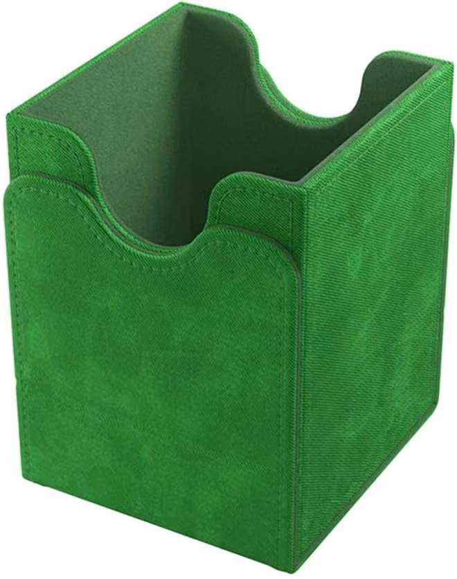 GameGenic Squire 100+ XL Convertible Deck Box Green