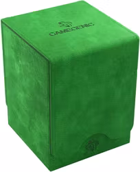 GameGenic Squire 100+ XL Convertible Deck Box Green