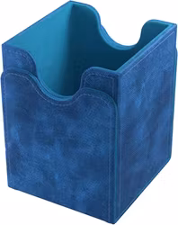 GameGenic Squire 100+ XL Convertible Deck Box Blue