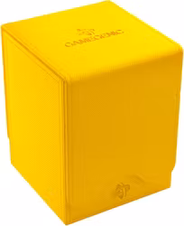 GameGenic Squire 100+ XL Convertible Deck Box Yellow
