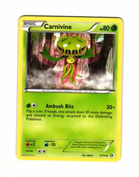 Carnivine Uncommon 5/113 Legendary Treasures Pokemon