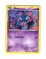Misdreavus Common 57/113 Legendary Treasures Pokemon