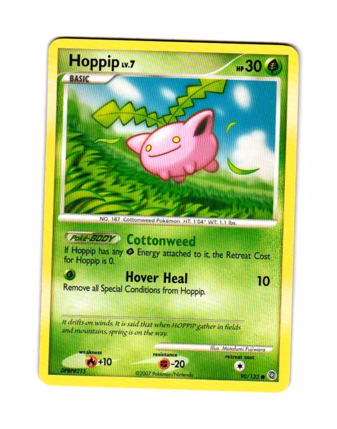 Hoppip Lv.7 Common 90/132 Secret Wonders Pokemon