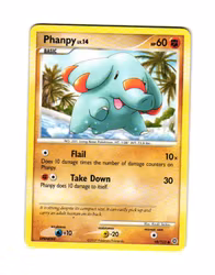 Phanpy Lv.14 Common 98/132 Secret Wonders Pokemon