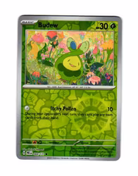Budew Reverse Holo Common 004/133 Prismatic Evolutions Pokemon