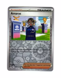 Amarys Radar Reverse Holo Common 093/133 Prismatic Evolutions Pokemon