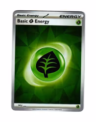 Basic Leaf Energy Reverse Holo 009/133 Prismatic Evolutions Pokemon