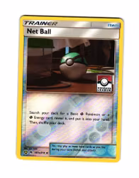 Net Ball Reverse Holo Uncommon 187a/168 Pokemon League Stamp Lost Thunder Pokemon