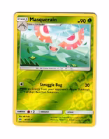 Masquerain Reverse Holo Rare 8/149 Sun & Moon Pokemon