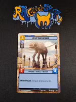 AT-AT Supressor Uncommon Hyper 305 Spark of the Rebellion (SOR) Star Wars Unlimited