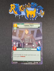 Admiral Piett Uncommon Hyper 344 Spark of the Rebellion (SOR) Star Wars Unlimited
