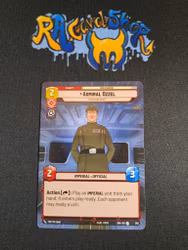 Admiral Ozzel Uncommon Hyper 393 Spark of the Rebellion (SOR) Star Wars Unlimited