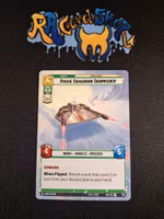 Rogue Squadron Skirmisher Uncommon Hyper 365 Spark of the Rebellion (SOR) Star Wars Unlimited