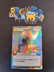 Frontier AT-RT Common Foil Hyper 507 Spark of the Rebellion (SOR) Star Wars Unlimited
