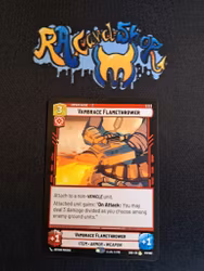 Vambrace Flamethrower Rare 177/262 Shadows of the Galaxy (SHD) Star Wars Unlimited TCG