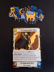 The Mandalorians Rifle Special 251/262 Shadows of the Galaxy SHD Star Wars Unlimited TCG