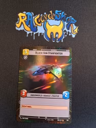 Black Sun Starfighter Common Hyper Foil 502 Shadows of the Galaxy SHD Star Wars Unlimited TCG