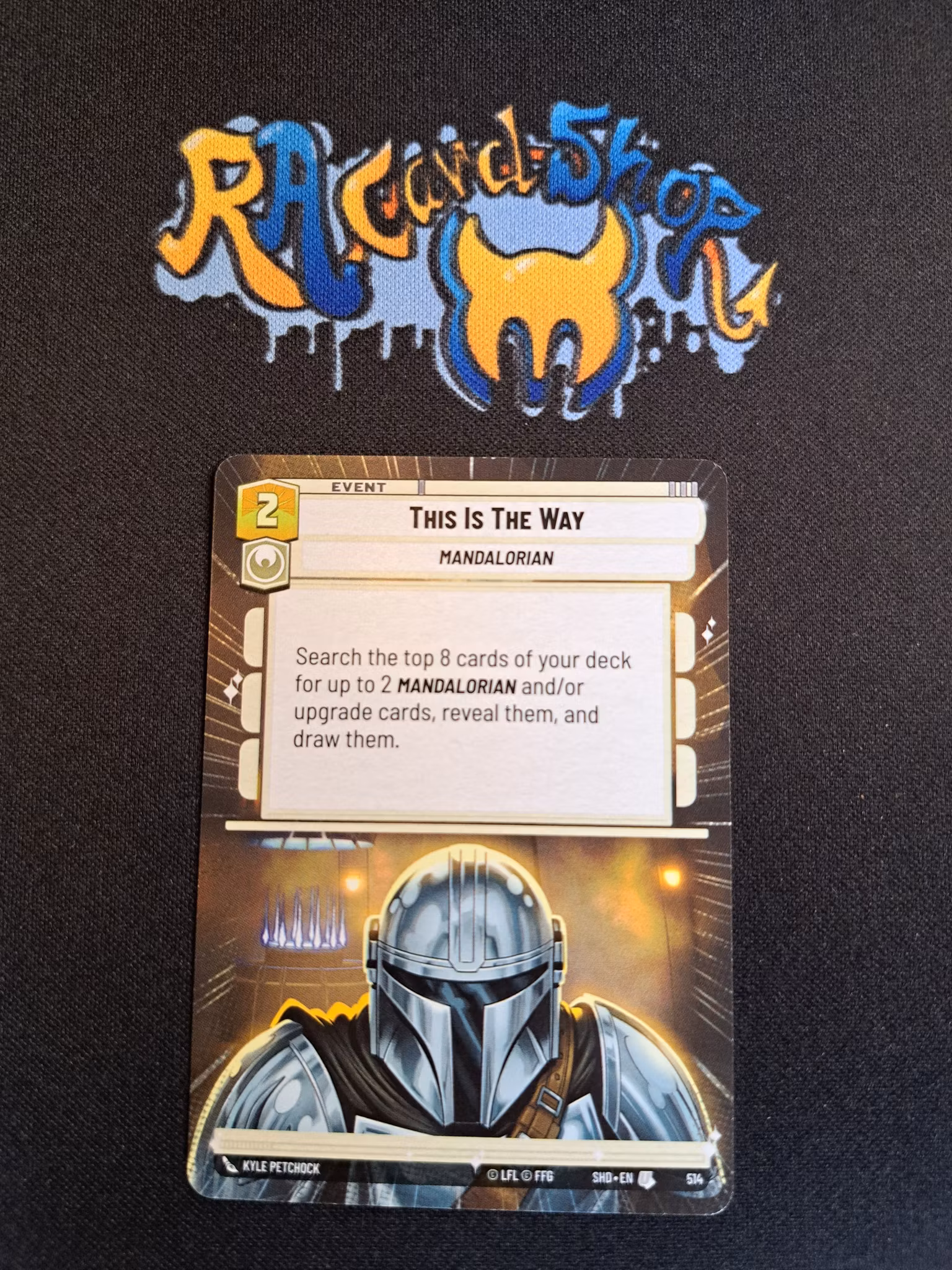 This is the Way Uncommon Hyper 514 Shadows of the Galaxy SHD Star Wars Unlimited TCG