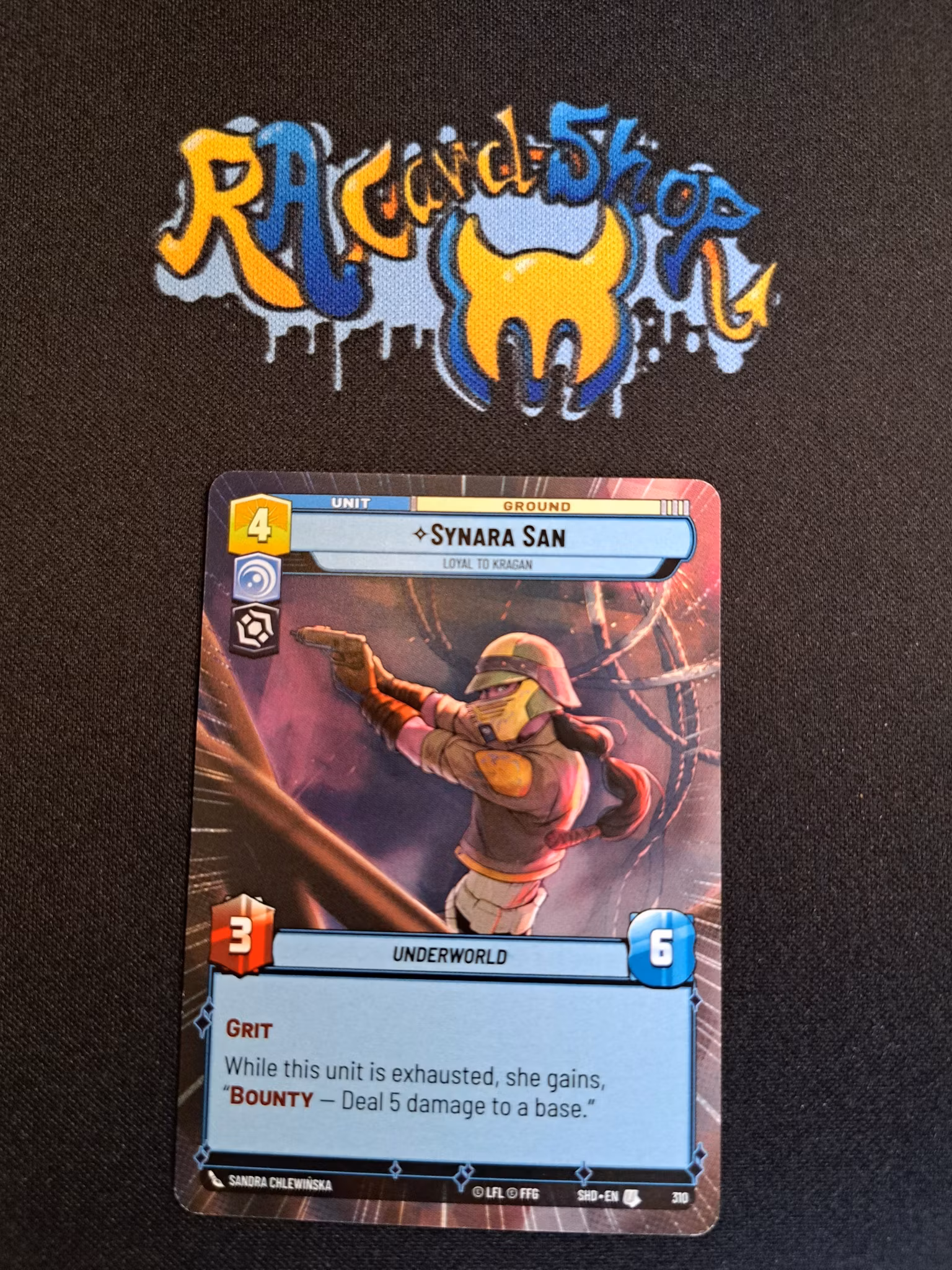 Synara San Uncommon Hyper 310 Shadows of the Galaxy SHD Star Wars Unlimited TCG