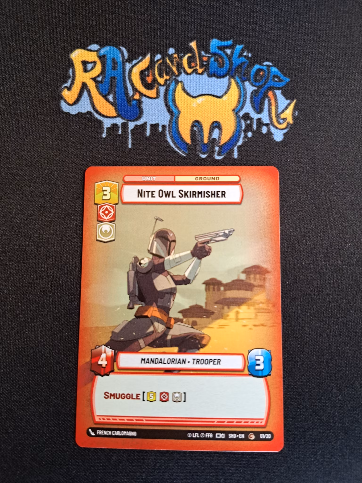 Night Owl Skirmisher Common Hyper 01/20 Shadows of the Galaxy: Organized Play Star Wars Unlimited SWU