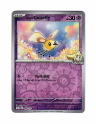 Lillies Cutiefly Reverse Holo Common 066/159 Journey Together Pokemon