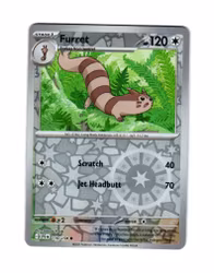 Furret Reverse Holo Common 119/159 Journey Together Pokemon