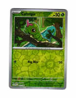 Caterpie Reverse Holo Common 001/159 Journey Together Pokemon