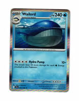 Wailord Holo Rare 041/159 Journey Together Pokemon