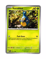 Karrablast Common 009/159 Journey Together Pokemon