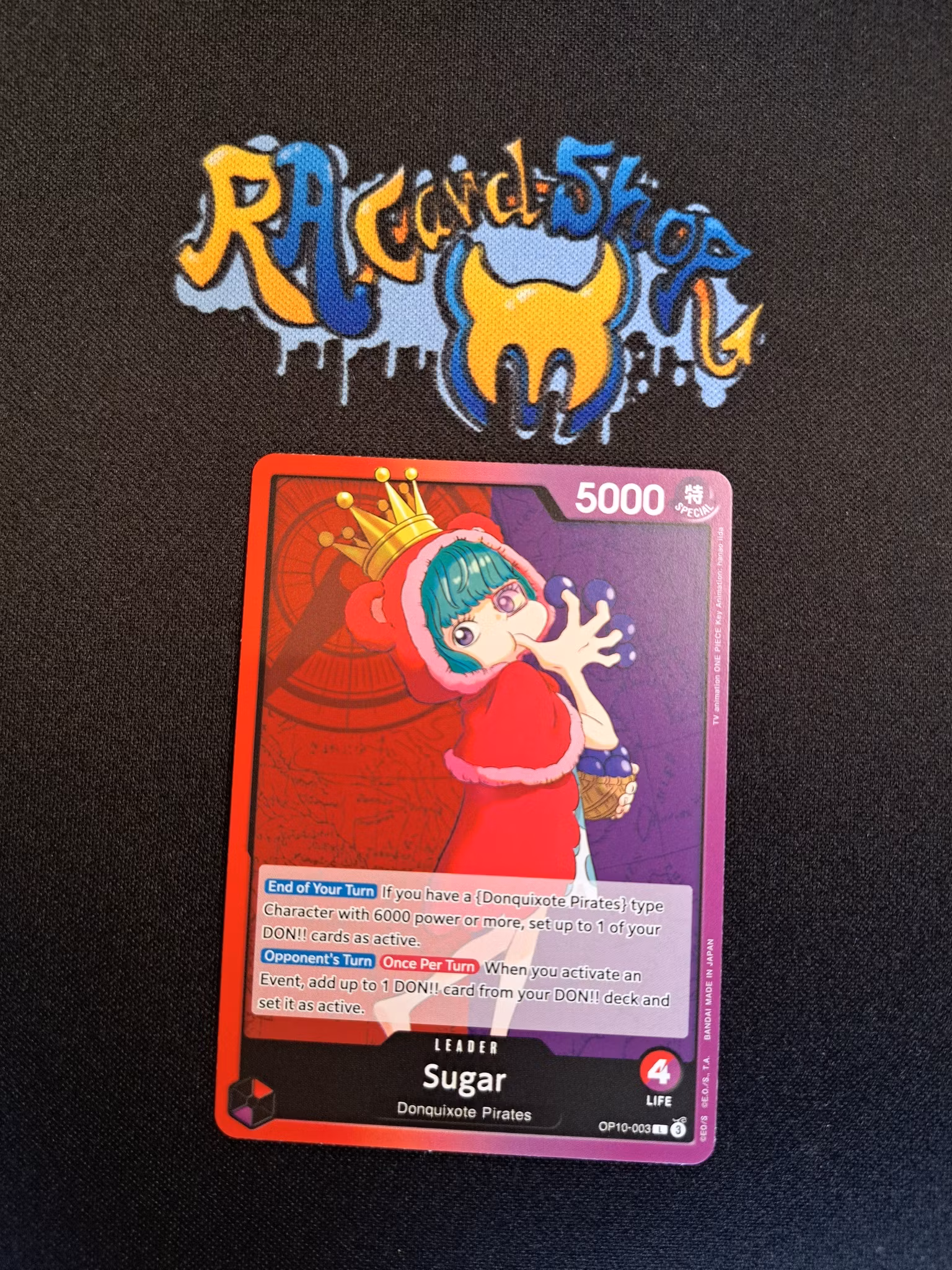Sugar Leader OP10-003 Royal Blood One Piece Card Game TCG CCG