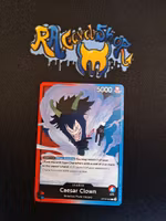 Caesar Clown Leader OP10-002 Royal Blood One Piece Card Game TCG CCG