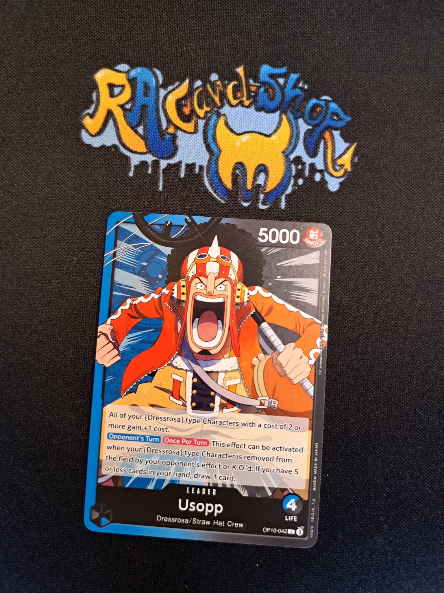 Usopp Leader OP10-042 Royal Blood One Piece Card Game TCG CCG