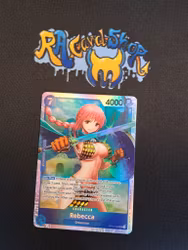 Rebecca Super Rare OP10-058 Royal Blood One Piece Card Game TCG CCG